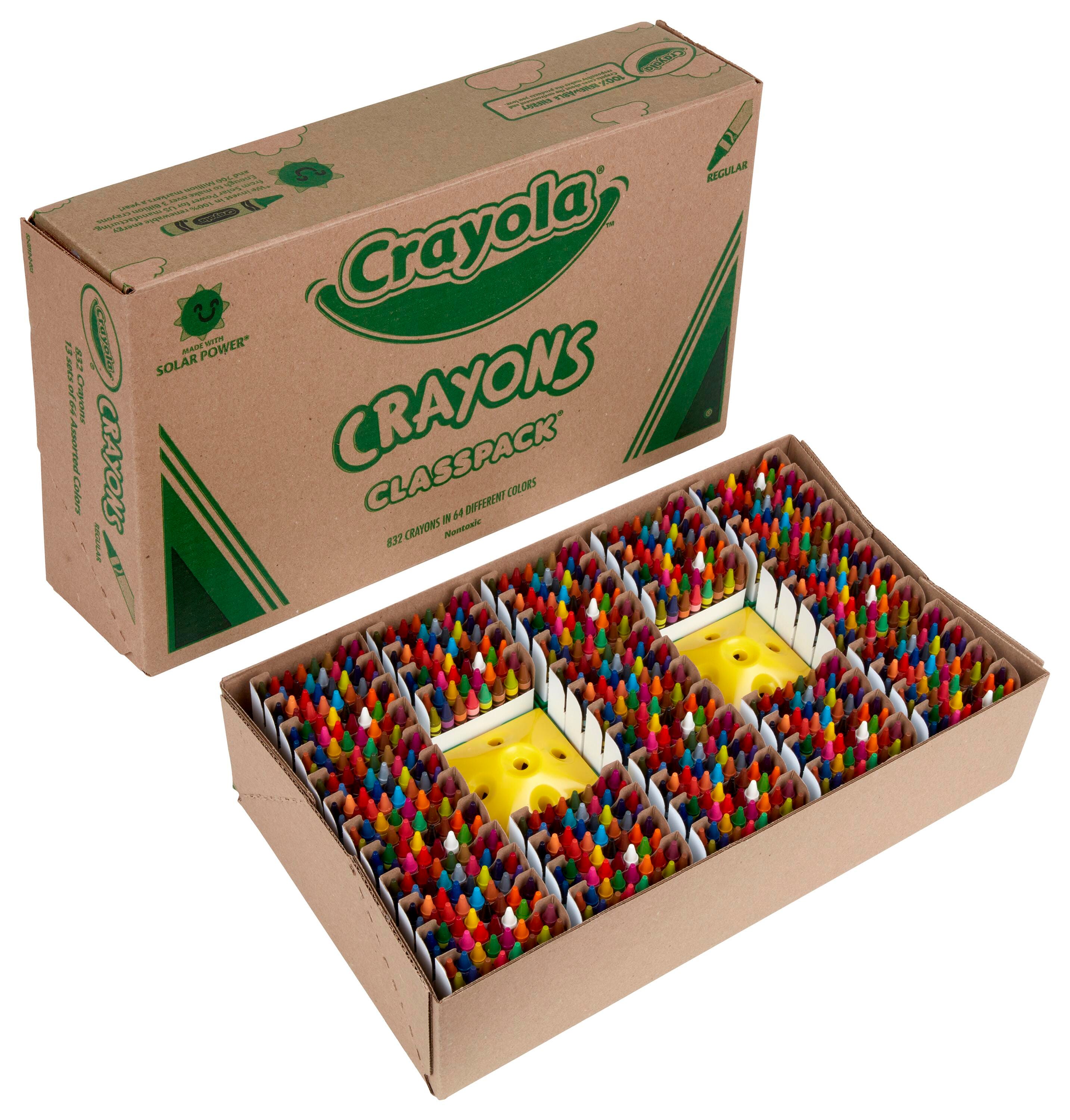 SIX EIGHT NINE & BEAUMONT-CRAYERS 計4本セット Crayola Crayon Classroom Pack, Assorted